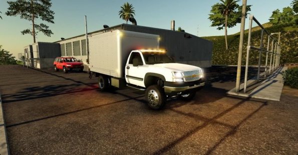 Мод «Chevy 3500 Box Truck» для Farming Simulator 2019