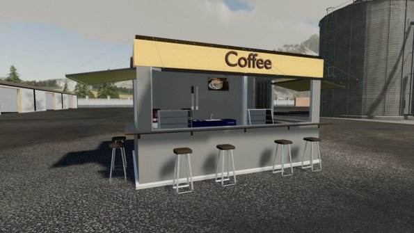 Мод «Coffee Shop» для Farming Simulator 2019