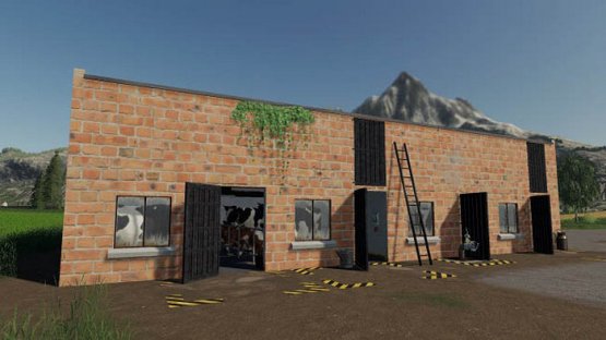Мод «Old Polish Cow Building» для Farming Simulator 2019