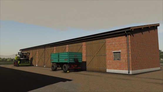 Мод «Garages for machines» для Farming Simulator 2019