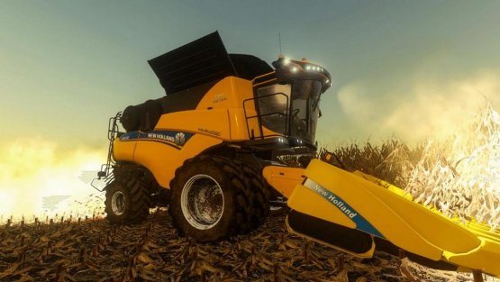 Мод «New Holland CR10.90 US» для Farming Simulator 2019