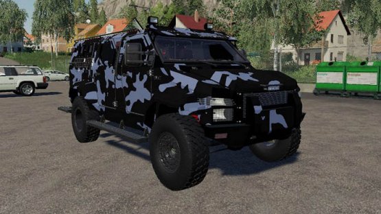 Мод «Alpine Armoring Pitbull Vx Sheriff Edition» для Farming Simulator 2019