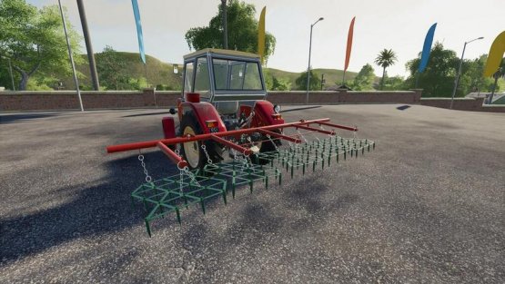 Мод «Harrow 5» для Farming Simulator 2019