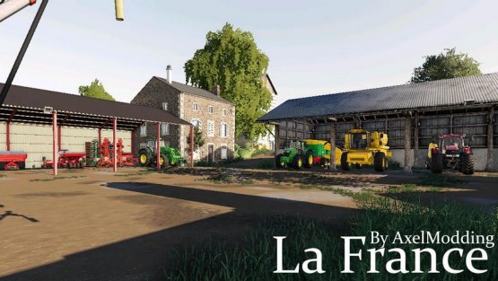 Карта «La France» для Farming Simulator 2019