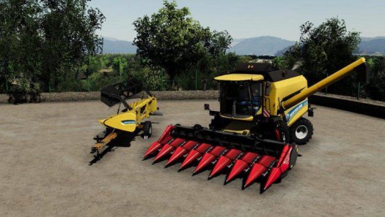 Мод «New Holland TC5.90 Pack» для Farming Simulator 2019