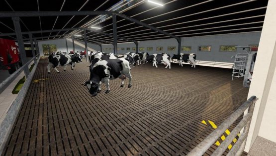 Мод «Modern Cow Barn» для Farming Simulator 2019