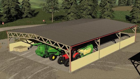 Мод «Sheds» для Farming Simulator 2019