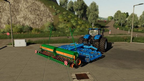 Мод «Amazone D8 60» для Farming Simulator 2019