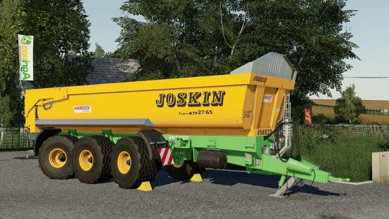 Мод «Joskin Trans-KTP 27/65» для Farming Simulator 2019
