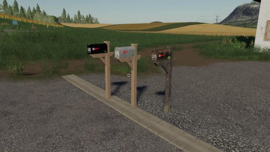Мод «American Mailbox» для Farming Simulator 2019