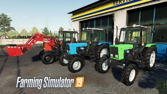 Мод «МТЗ 82.1» для Farming Simulator 2019