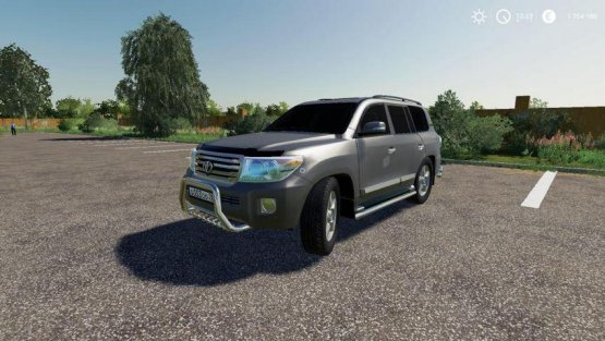Мод «Toyota Land Cruiser 200 2013 V8» для Farming Simulator 2019