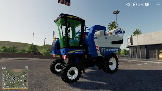 Мод «New Holland 9060L» для Farming Simulator 2019