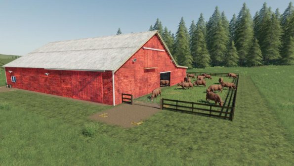 Мод «Lone Oak Cow Husbandry» для Farming Simulator 2019