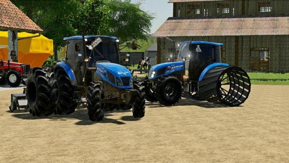 Мод «New Holland Rice» для Farming Simulator 2019