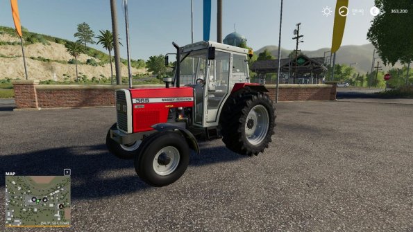 Мод «Massey Ferguson 365» для Farming Simulator 2019