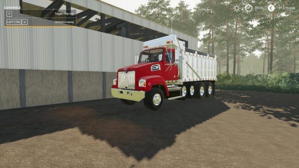 Мод «Western Star 4700SF dump truck» для Farming Simulator 2019