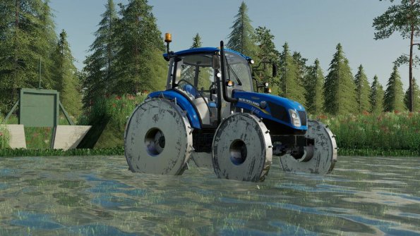 Мод «New Holland T4» для Farming Simulator 2019