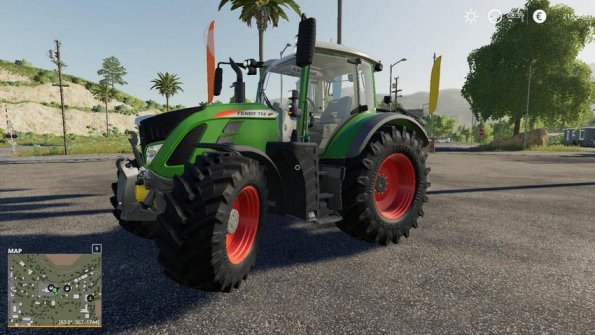 Мод «Fendt Vario 700 S5» для Farming Simulator 2019