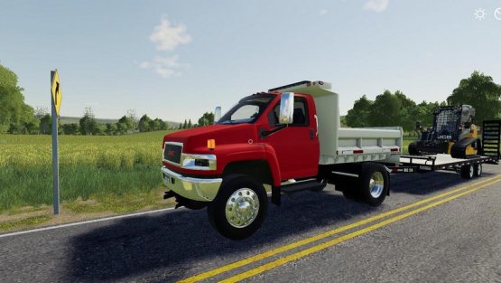 Мод «GMC Topkick Dump Truck» для Farming Simulator 2019