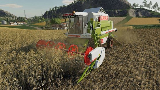 Мод «CLAAS Dominator 108 SL Maxi» для Farming Simulator 2019