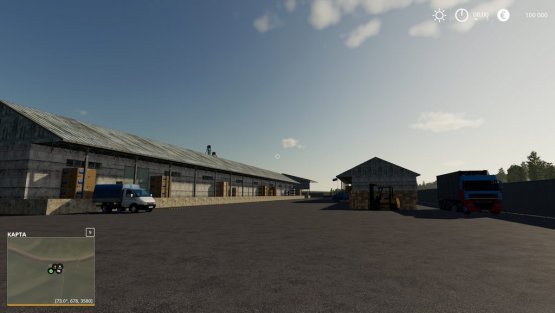 Карта «Новостройка» для Farming Simulator 2019