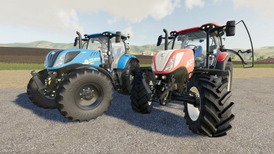 Мод «New Holland T7 SWB-LWB» для Farming Simulator 2019