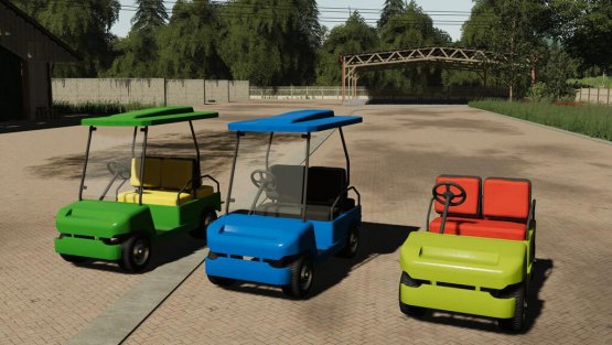 Мод «Lizard Golf Cart» для Farming Simulator 2019