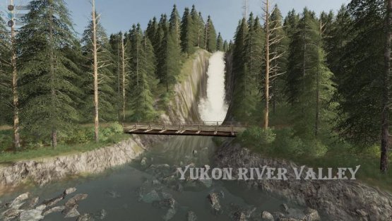 Карта «Yukon River Valley» для Farming Simulator 2019
