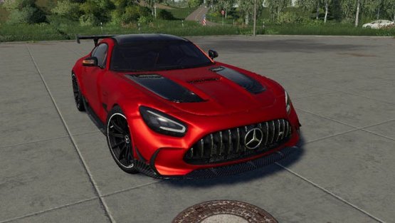 Мод «Mercedes AMG GT Black Series 2021» для Farming Simulator 2019