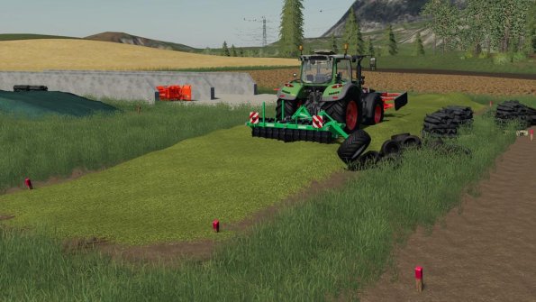 Мод «Free Land Bunker Silo» для Farming Simulator 2019