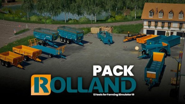 Мод «Rolland Pack» для Farming Simulator 2019