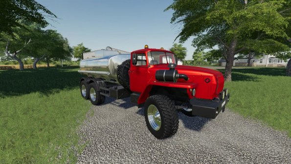 Мод «Урал 4320-60 АЦВ/АТЗ Edit» для Farming Simulator 2019