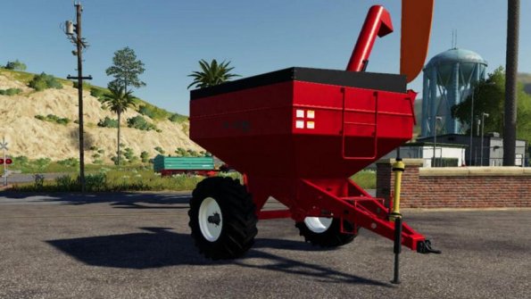 Мод «Bulk Carrier Agricultural Trailer IB AR 100» для Farming Simulator 2019