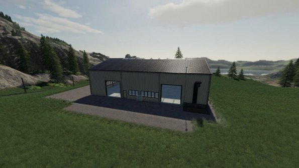 Мод «Pellet Storage House» для Farming Simulator 2019