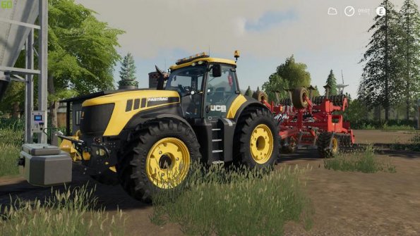 Мод «JCB Fast Trac 8000 by Stevie» для Farming Simulator 2019