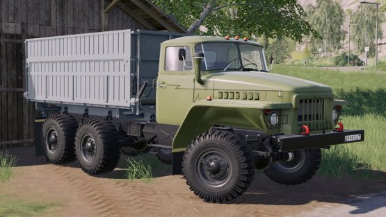 Мод «Урал 5557/375» для Farming Simulator 2019
