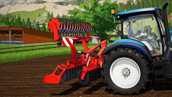 Мод «Tumosan Diskli Tiller» для Farming Simulator 2019