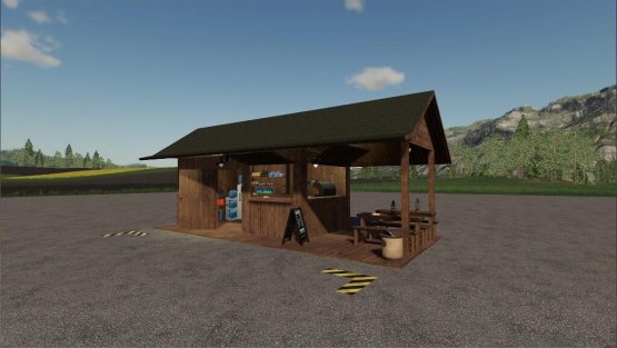 Мод «Imbiss Booth» для Farming Simulator 2019