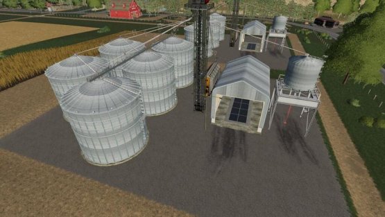 Мод «Mega Silo Complex» для Farming Simulator 2019