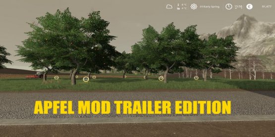 Мод «Apfel Trailer Edition» для Farming Simulator 2019