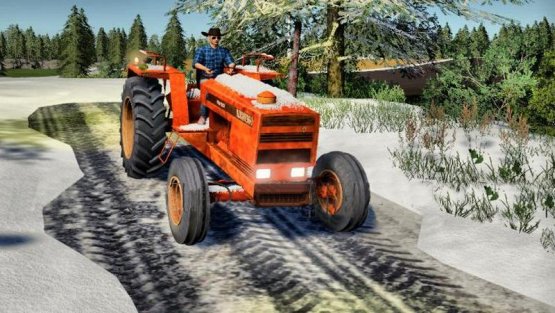 Мод «Renault 96 Snow» для Farming Simulator 2019