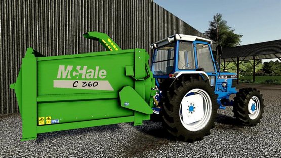 Мод «McHale C 360 Straw Chopper Reskin» для Farming Simulator 2019