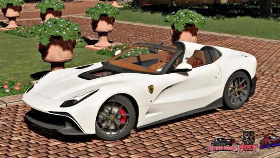Мод «2014 Ferrari F12 TRS» для Farming Simulator 2019