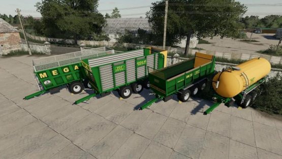 Мод «ZDT Mega 33» для Farming Simulator 2019