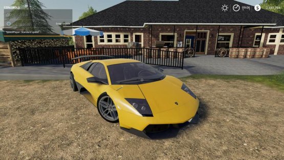 Мод «Lamborghini Murcielago» для Farming Simulator 2019