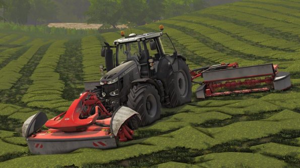 Мод «Kuhn And John Deere Mower Pack» для Farming Simulator 2019