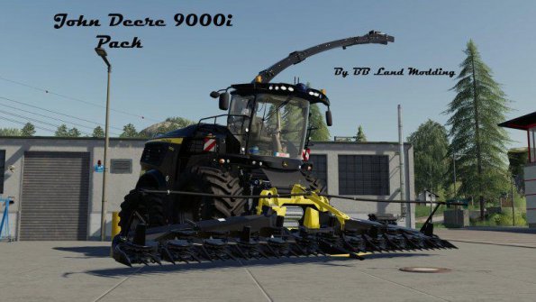 Мод «John Deere 9000I Pack» для Farming Simulator 2019