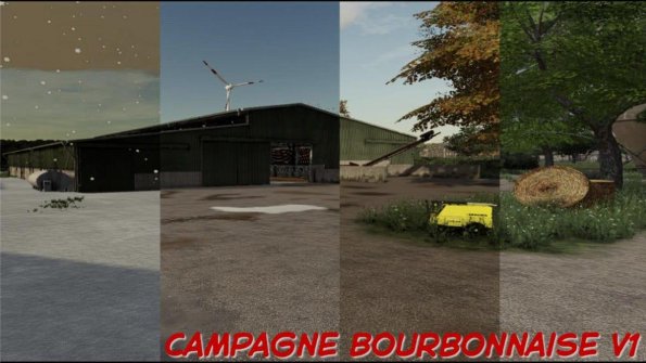 Карты «La Campagne Bourbonnaise» для Farming Simulator 2019
