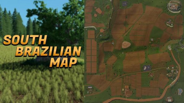 Карта «South Brazilian Map» для Farming Simulator 2019